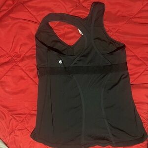 lululemon athletica Black Tank Top